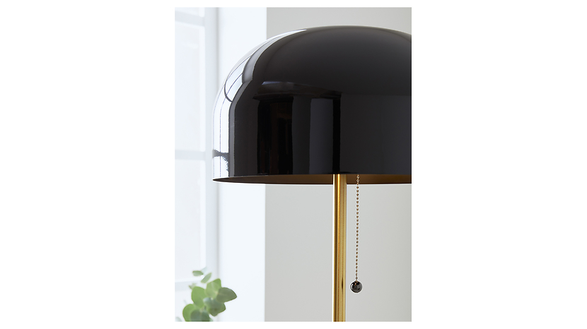 Lampa podłogowa Blanca 2-puntowa czarna