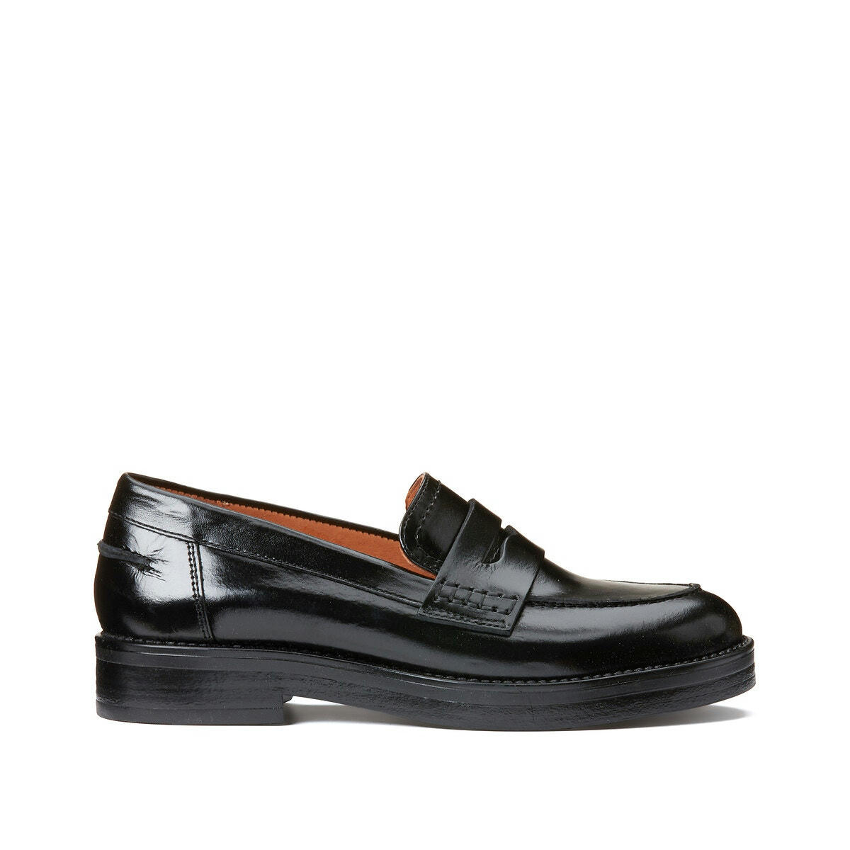 Mocassins cuir Mirna, semelle épaisse