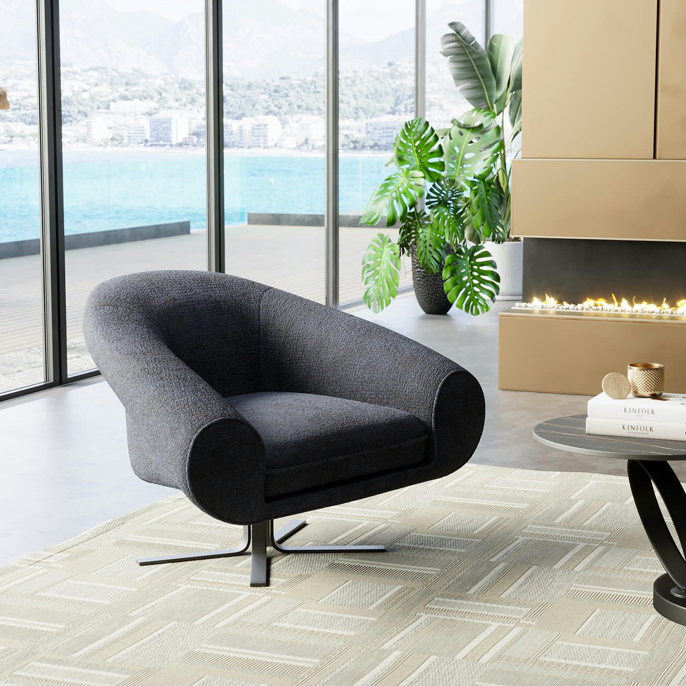 CIAO - Fauteuil pivotant Ciao Kare Design