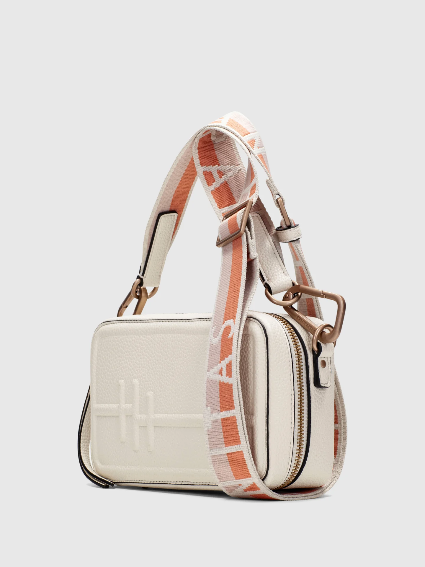 Clutch em Branco Cru