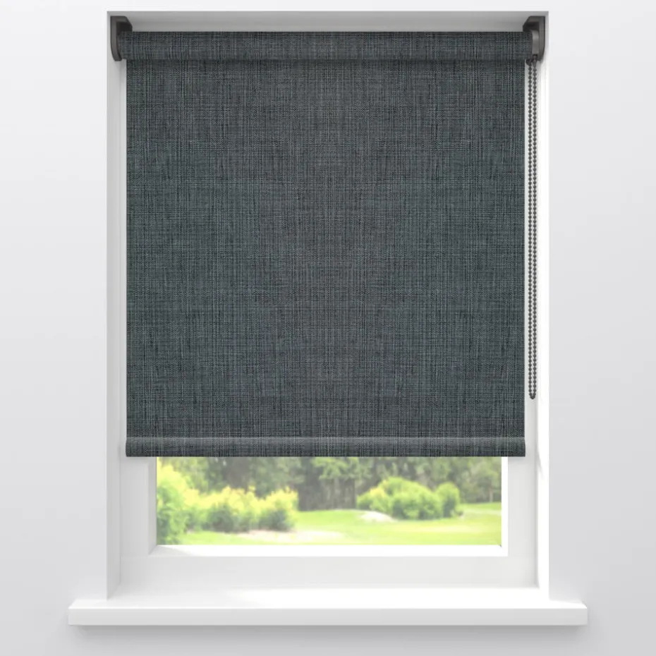 Kwantum Rolgordijnen | Rolgordijn Naomi  Antraciet