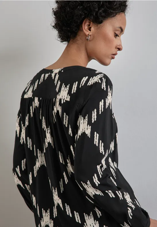Bedruckte Bluse