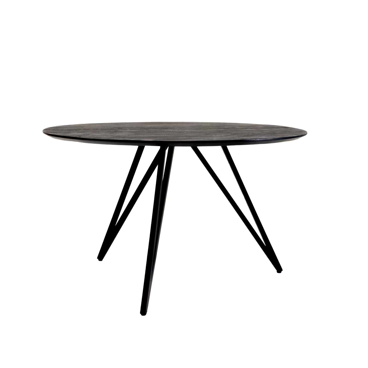 Giga Meubel Eettafel Marly - Rond - Mangohout - 130cm