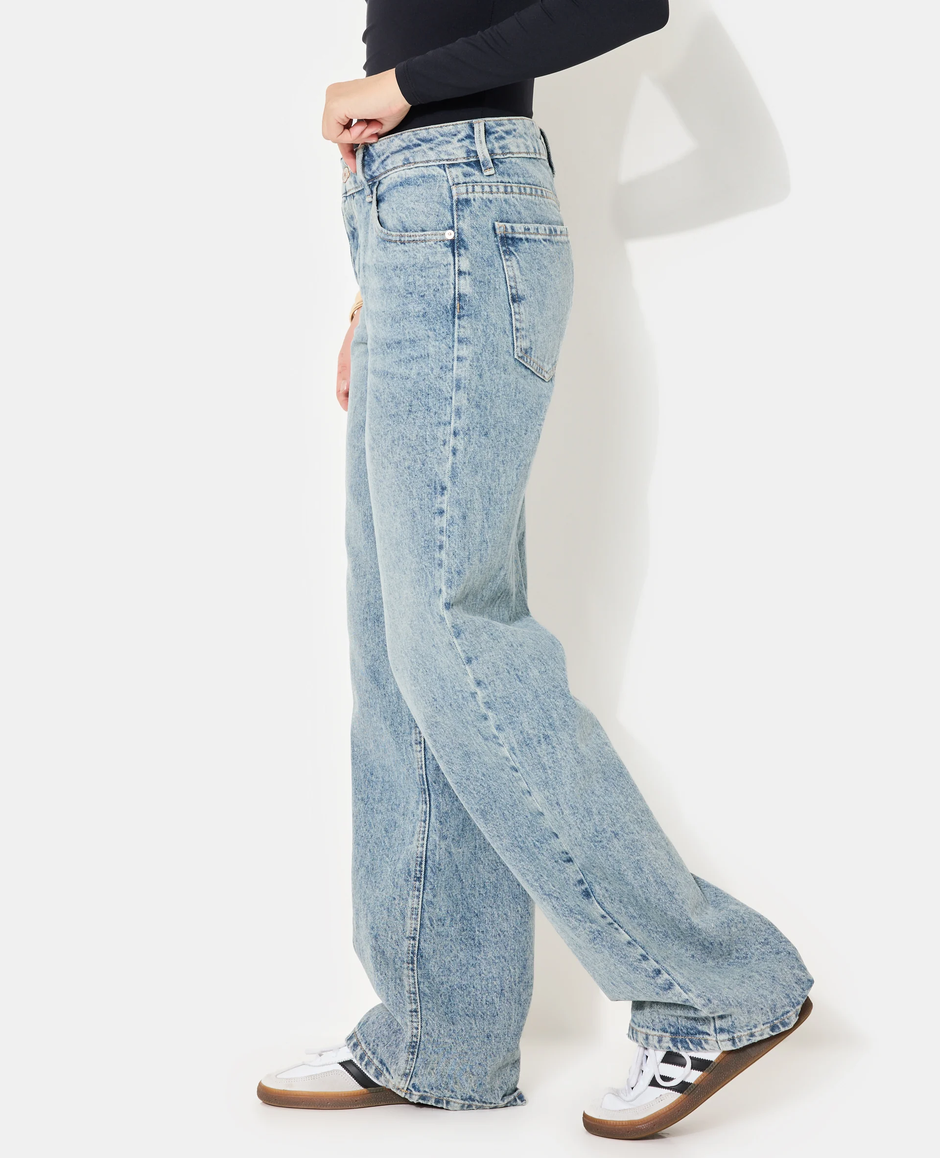 J71-3 / Jean wide taille basse