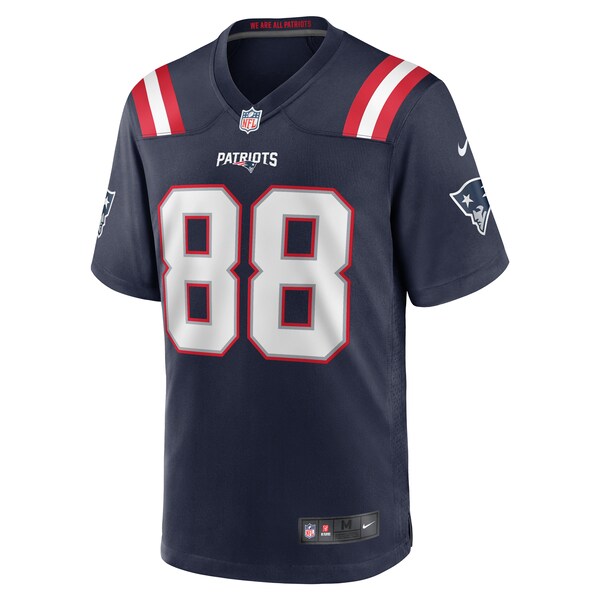 Jaheim Bell New England Patriots Nike  Game Jersey -  Navy