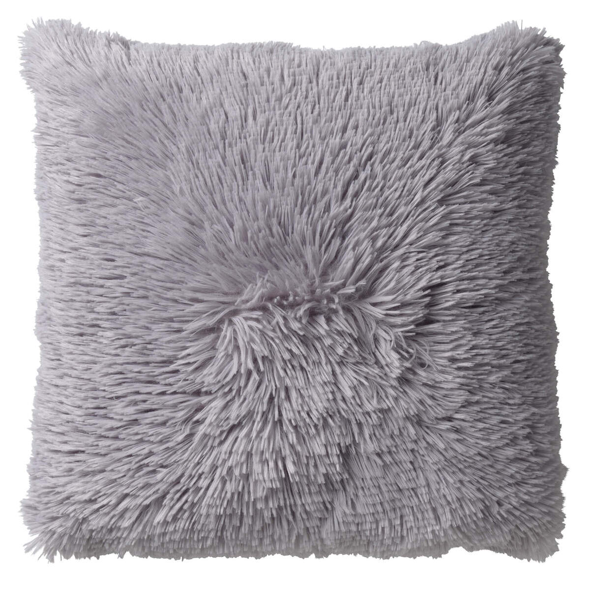 FLUFFY - kussenhoes 60x60 cm - superzacht - XL kussenhoes - Micro Chip - grijs