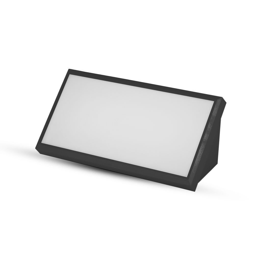Kinkiet zewnętrzny VT-8055 3000K czarny LED 1x20W 2045lm IP65 V-TAC