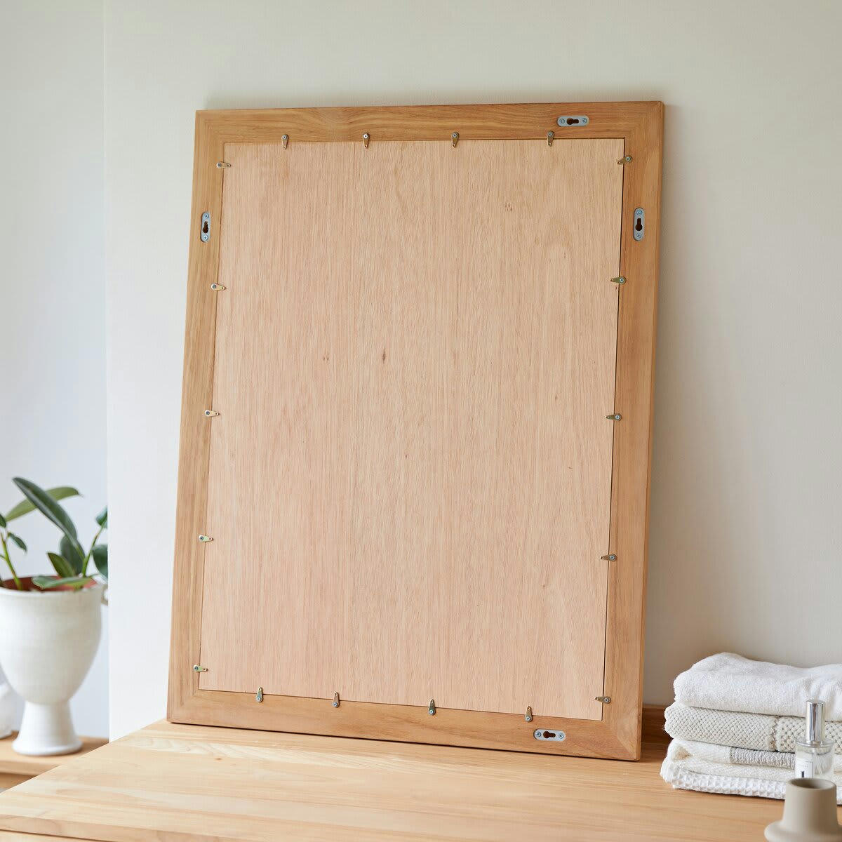 TONA - Miroir en teck 90x70 cm