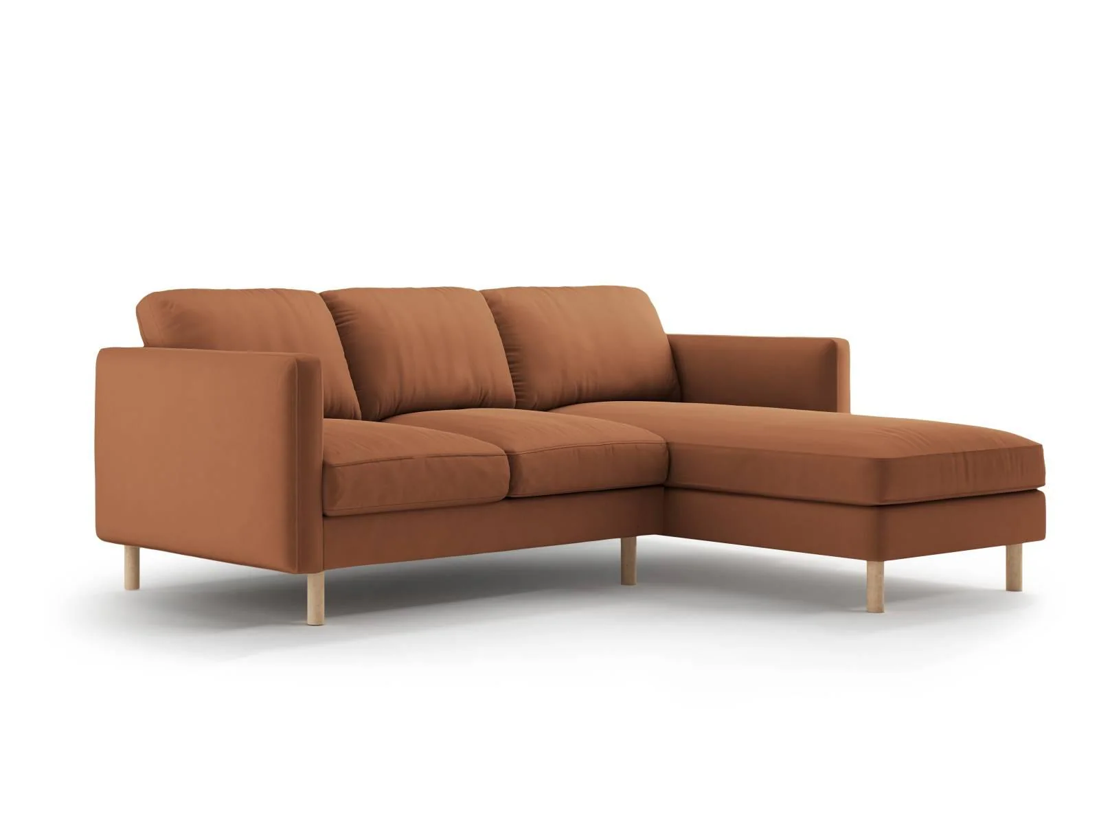 Hoekbank Eden rechts velvet