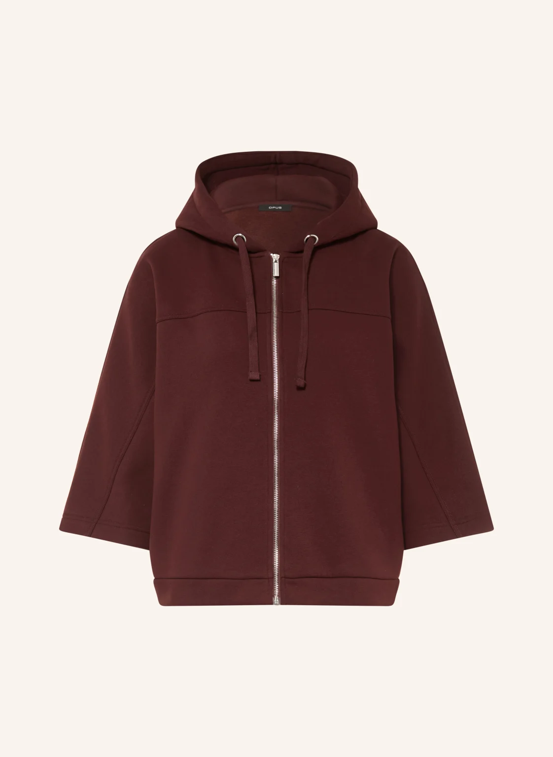 OPUS Sweatjacke GIELA mit 3/4-Arm