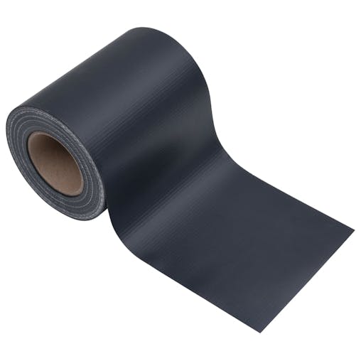 NNEVL Garden Privacy Screens 4 pcs PVC 35x0.19 m Matte Dark Grey