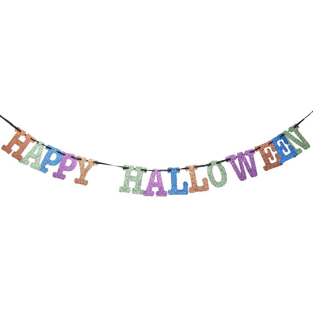 Guirlande en papier motif Halloween