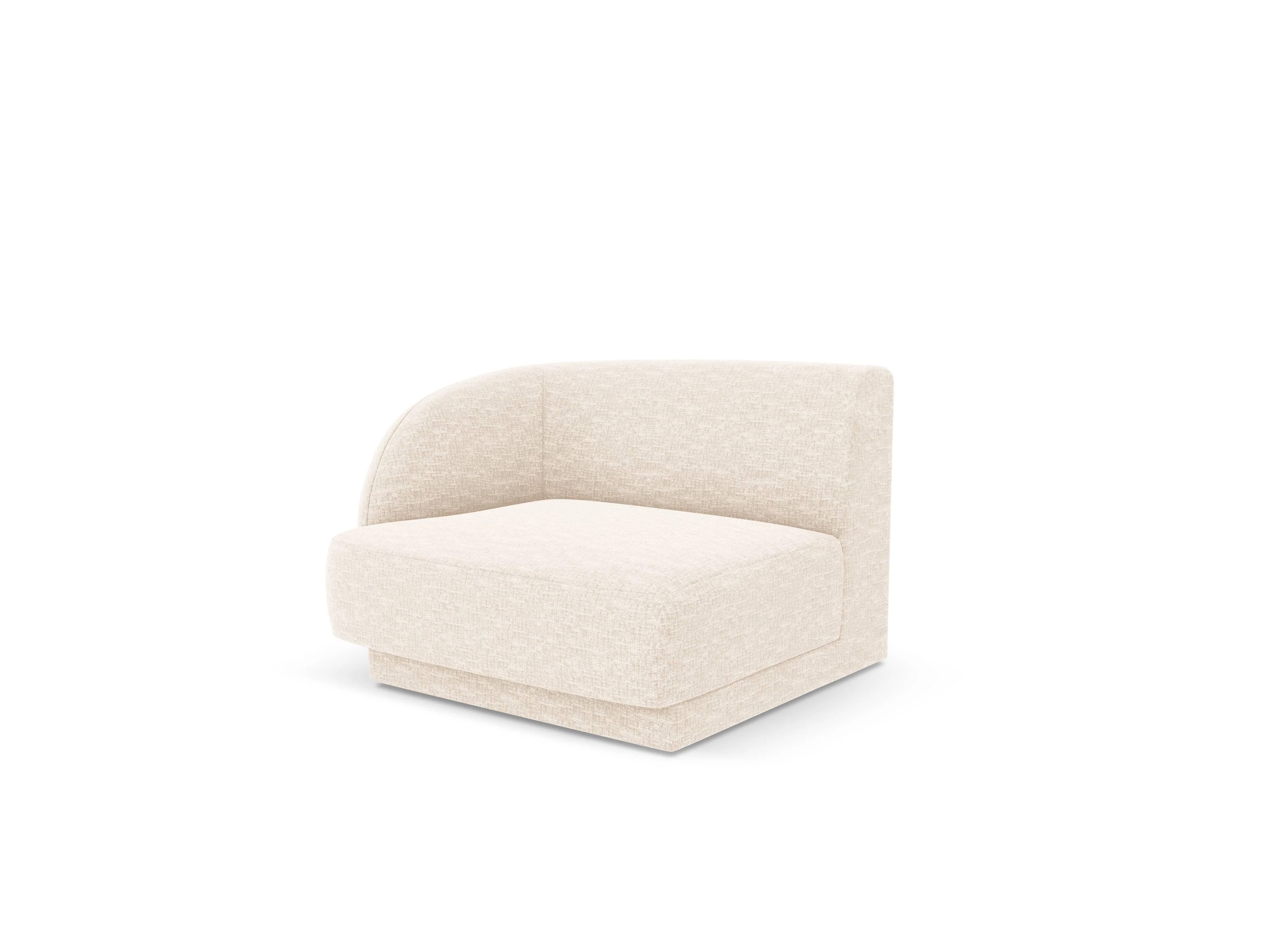 Modulair hoekelement Miley links chenille