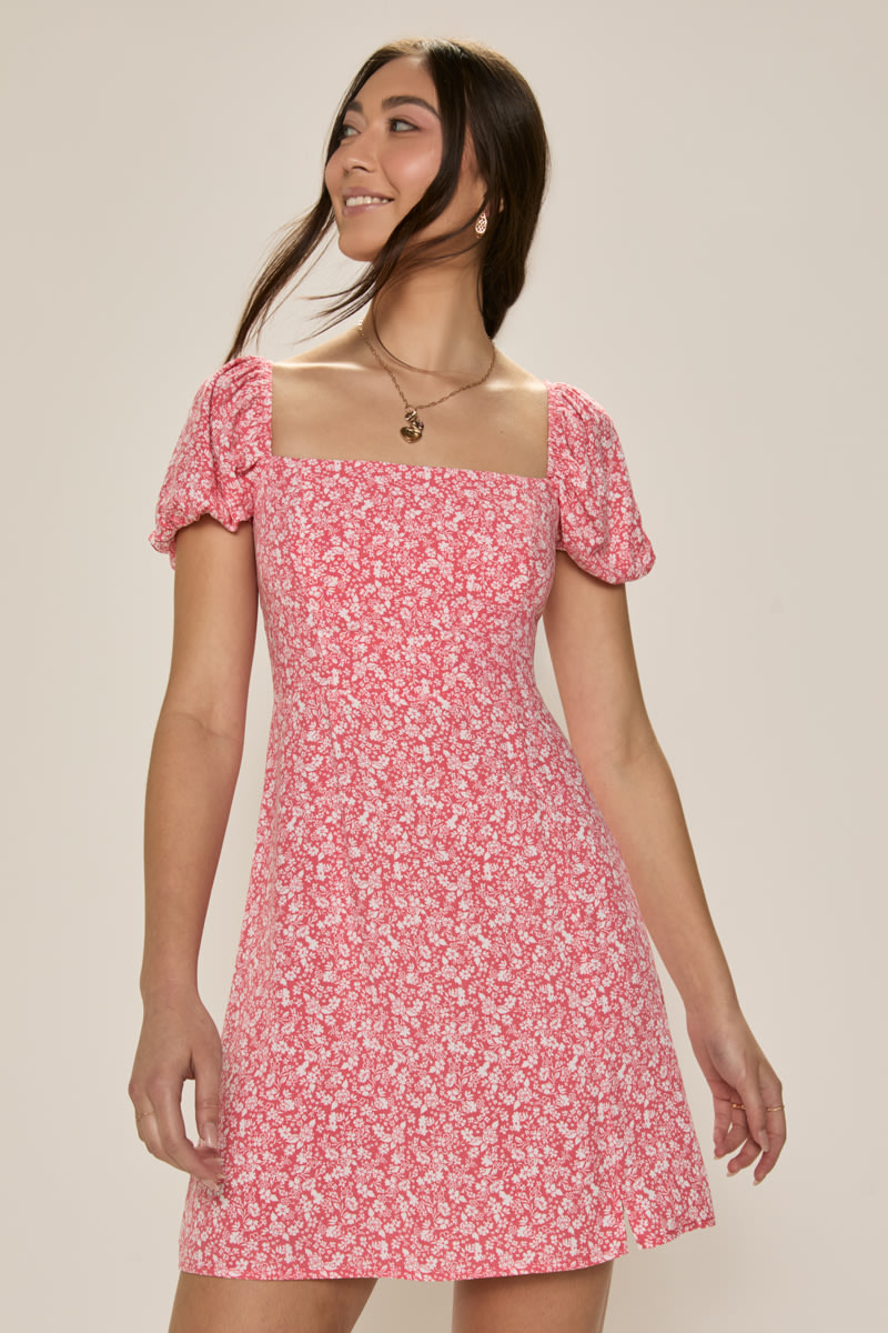 Tabitha Ditsy Floral Mini Dress