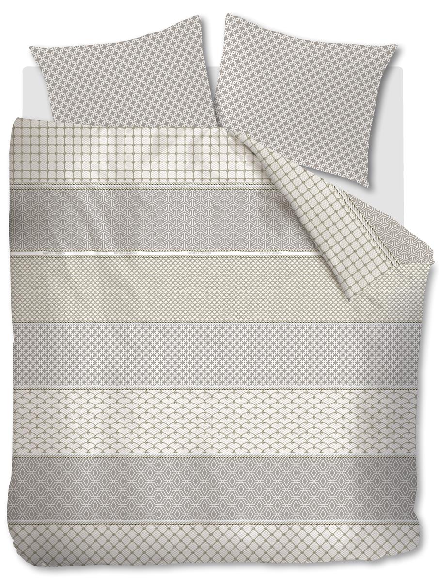 Riviera Maison dekbedovertrek Ropes - 260x200/220 cm - taupe