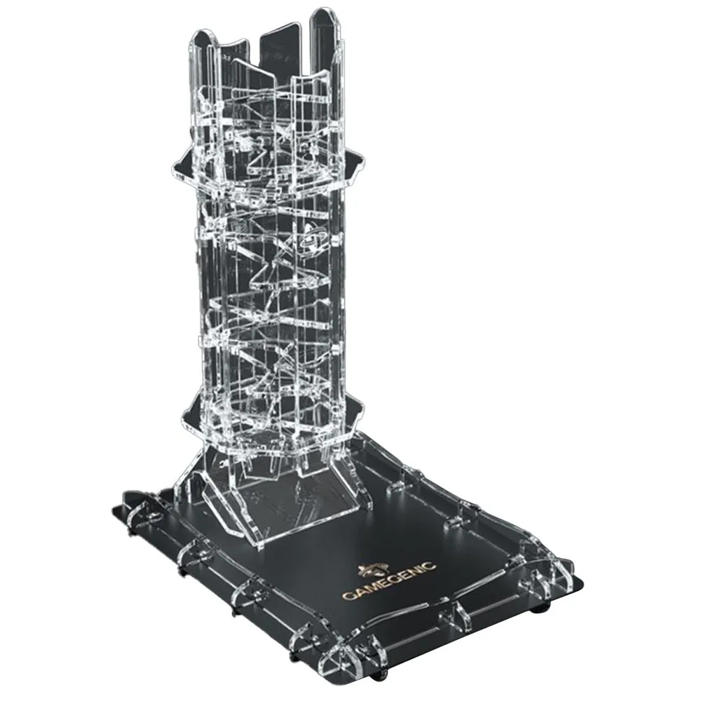 Gamegenic Crystal Twister Premium Dice Tower