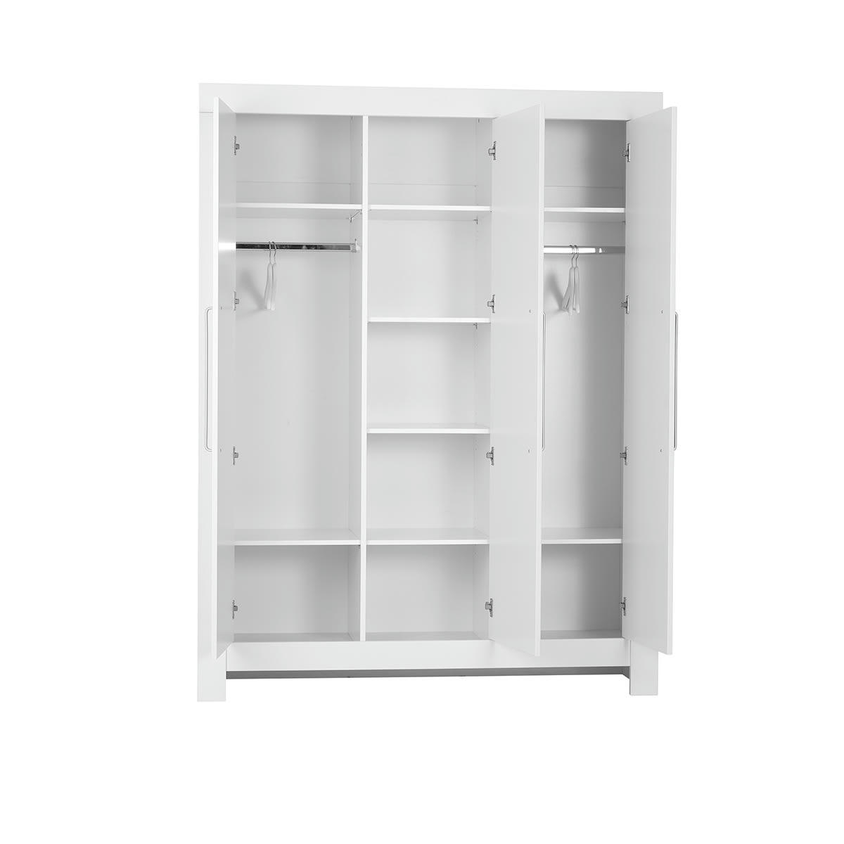 CALMO - Armoire 3 portes blanc