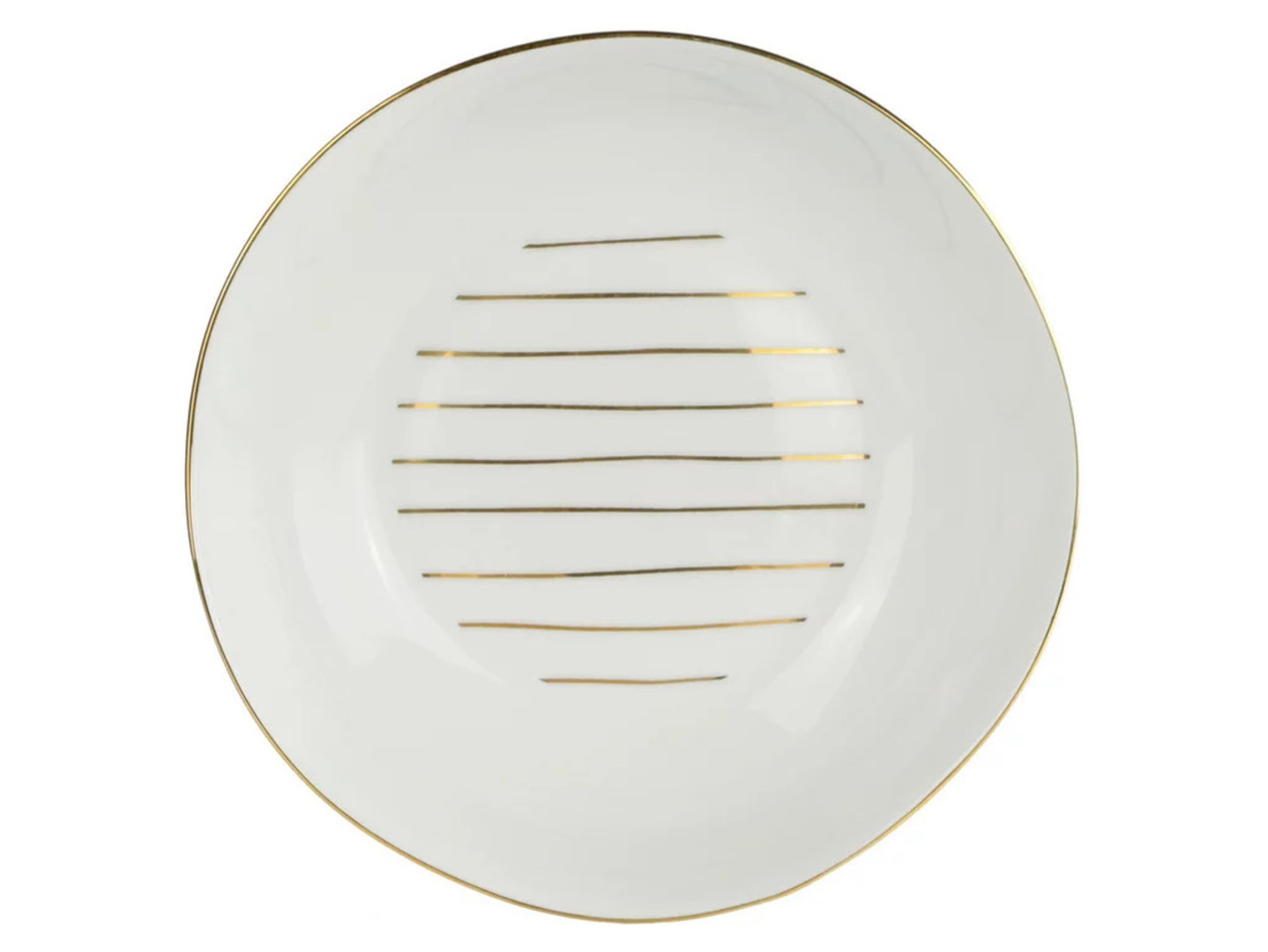 Talerz głęboki porcelanowy Onix 20,5 cm biały