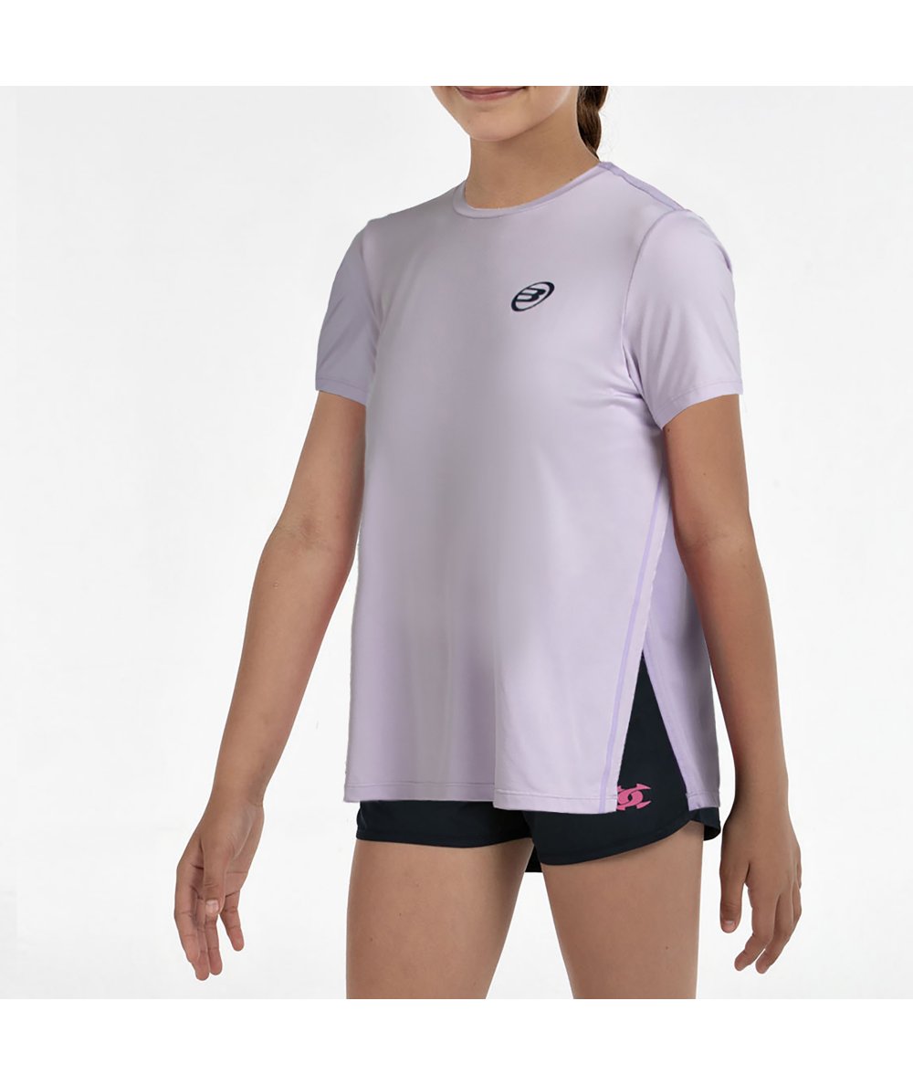 CAMISETA BULLPADEL PICASE G LILA PASTEL