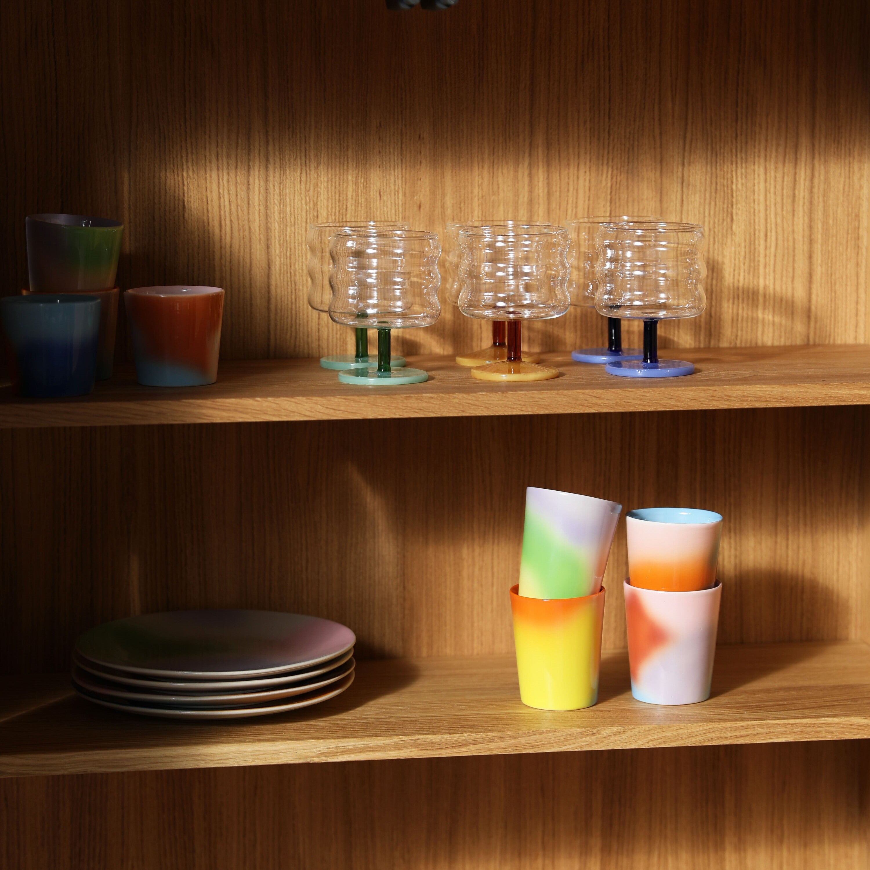 &k amsterdam Hue Mok L - Set van 4