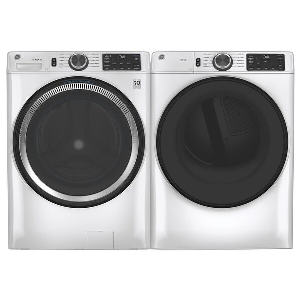 GE 7.8 cu. ft. Capacity Smart Front Load Gas Dryer with Sanitize Cycle