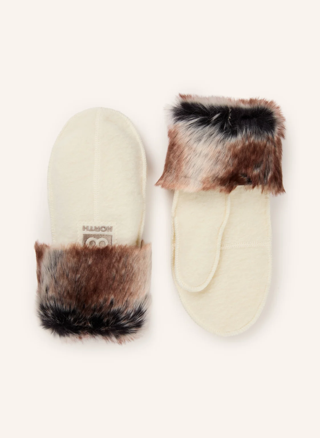 66°NORTH Multisport-Handschuhe KALDI ARCTIC MITTENS mit Kunstpelz