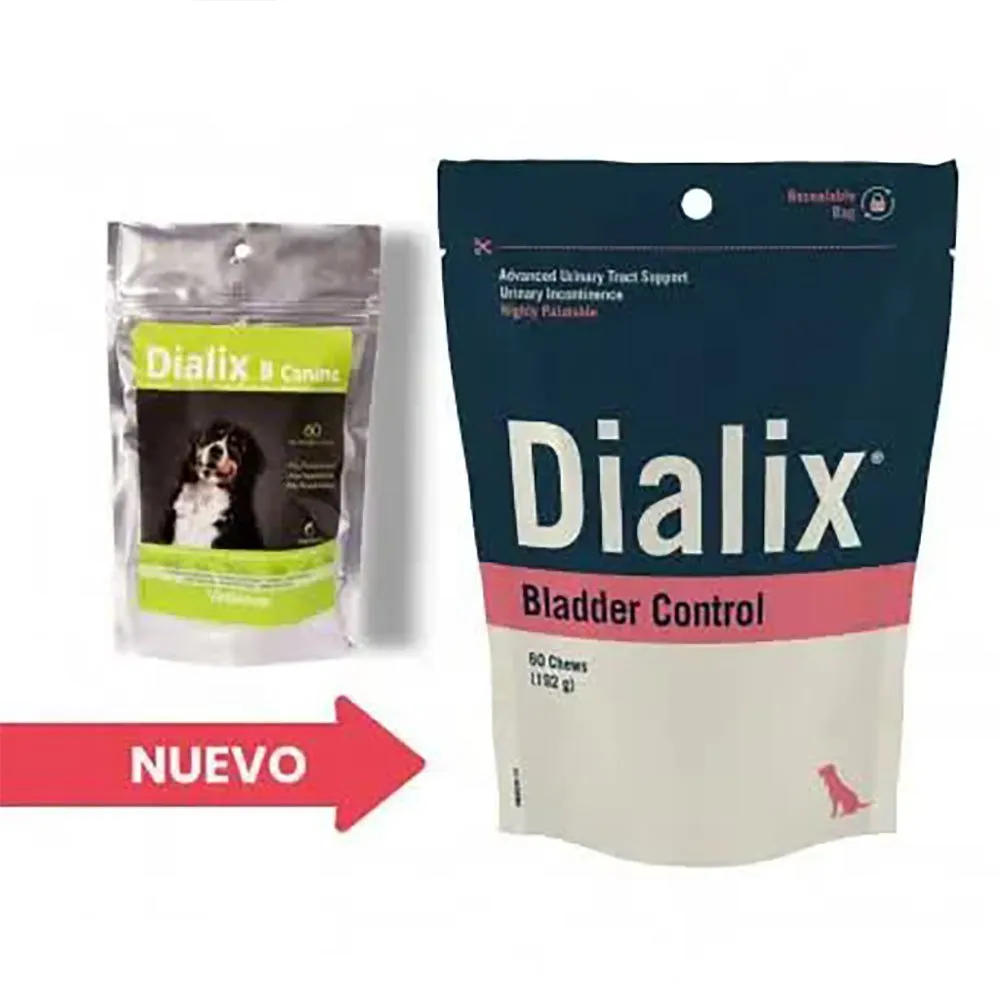 Vetnova Dialix Bladder Control dog supplement 60 units