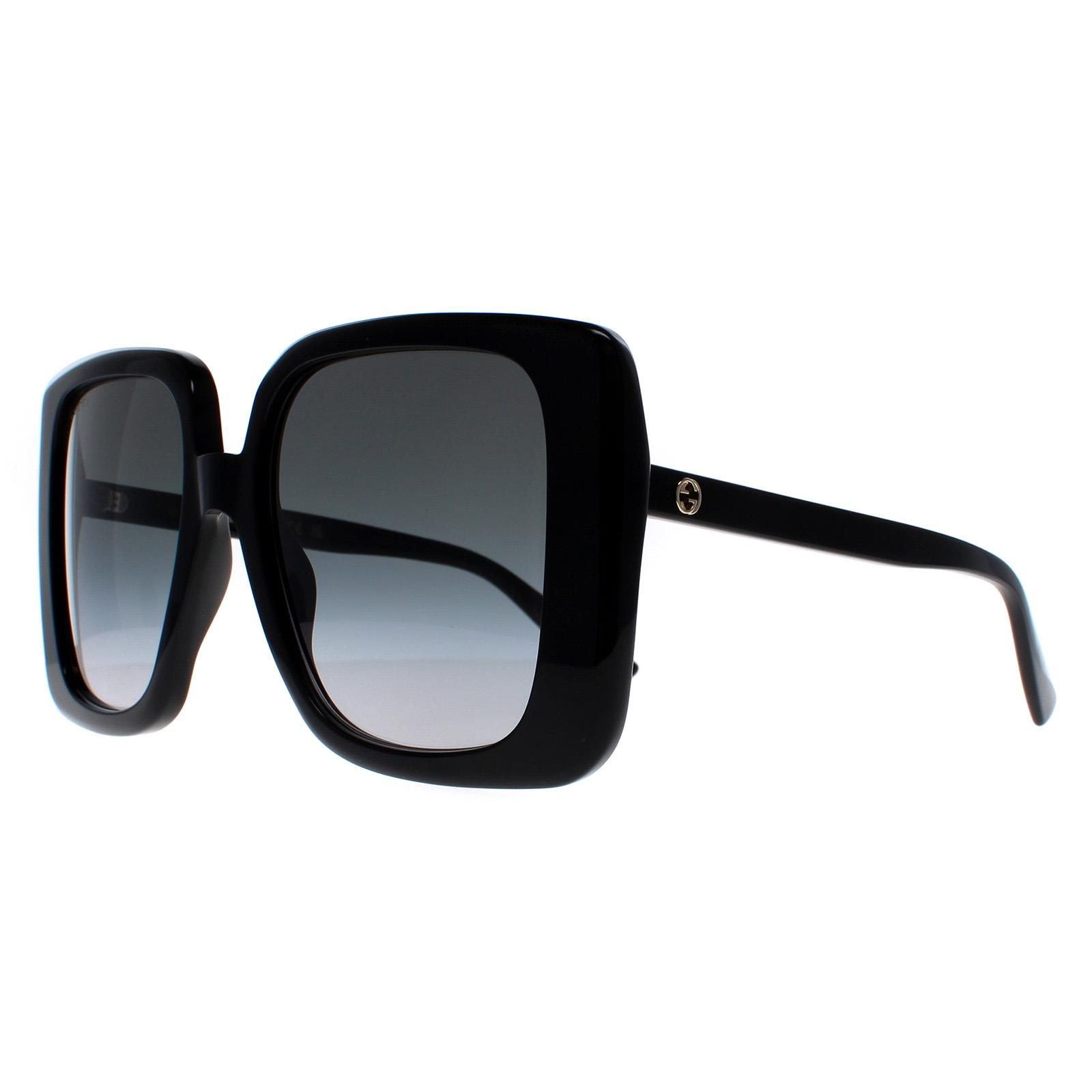 Gucci Square Black Grey GG1314S