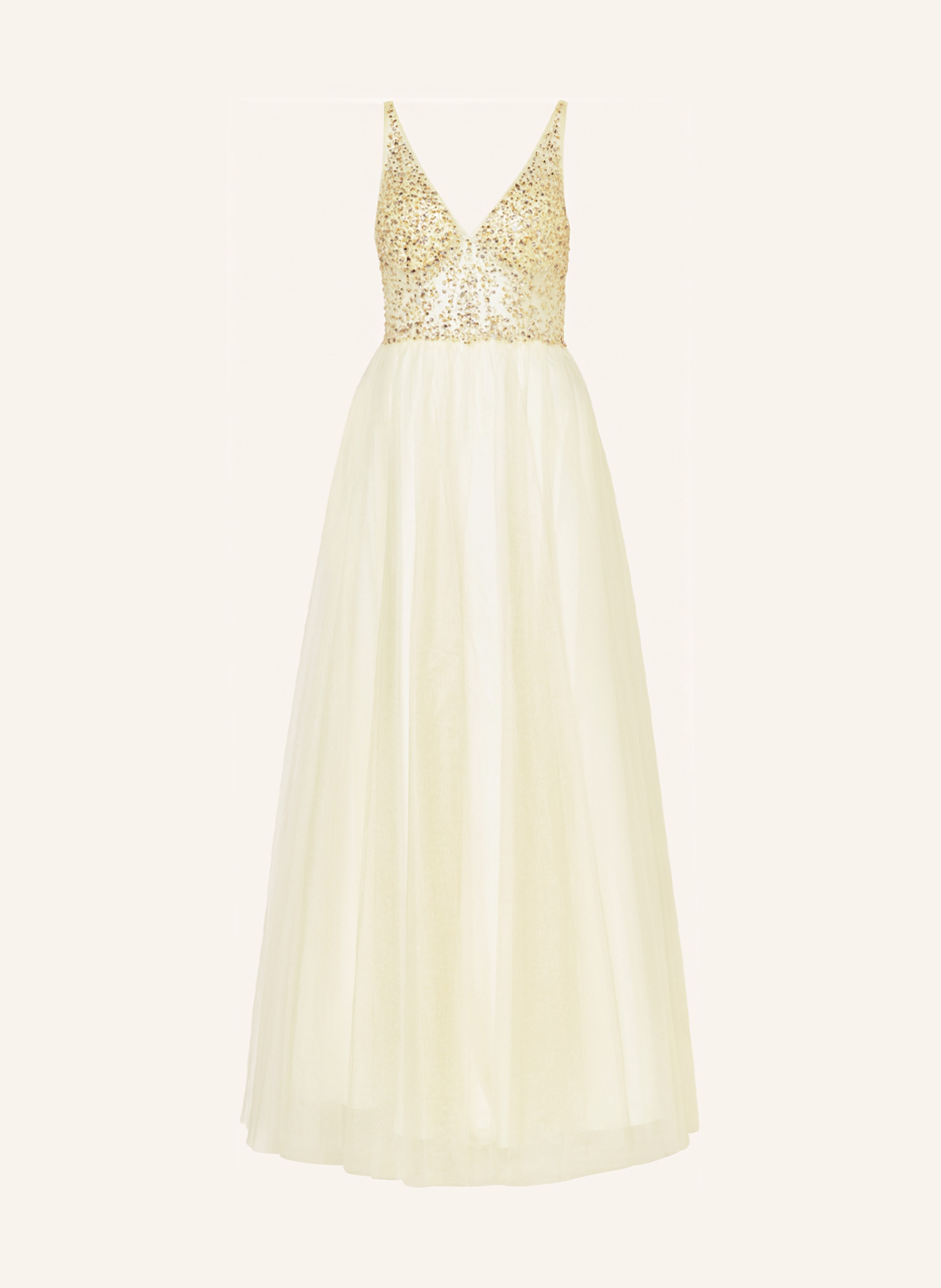 unique Abendkleid mit Schmucksteinen