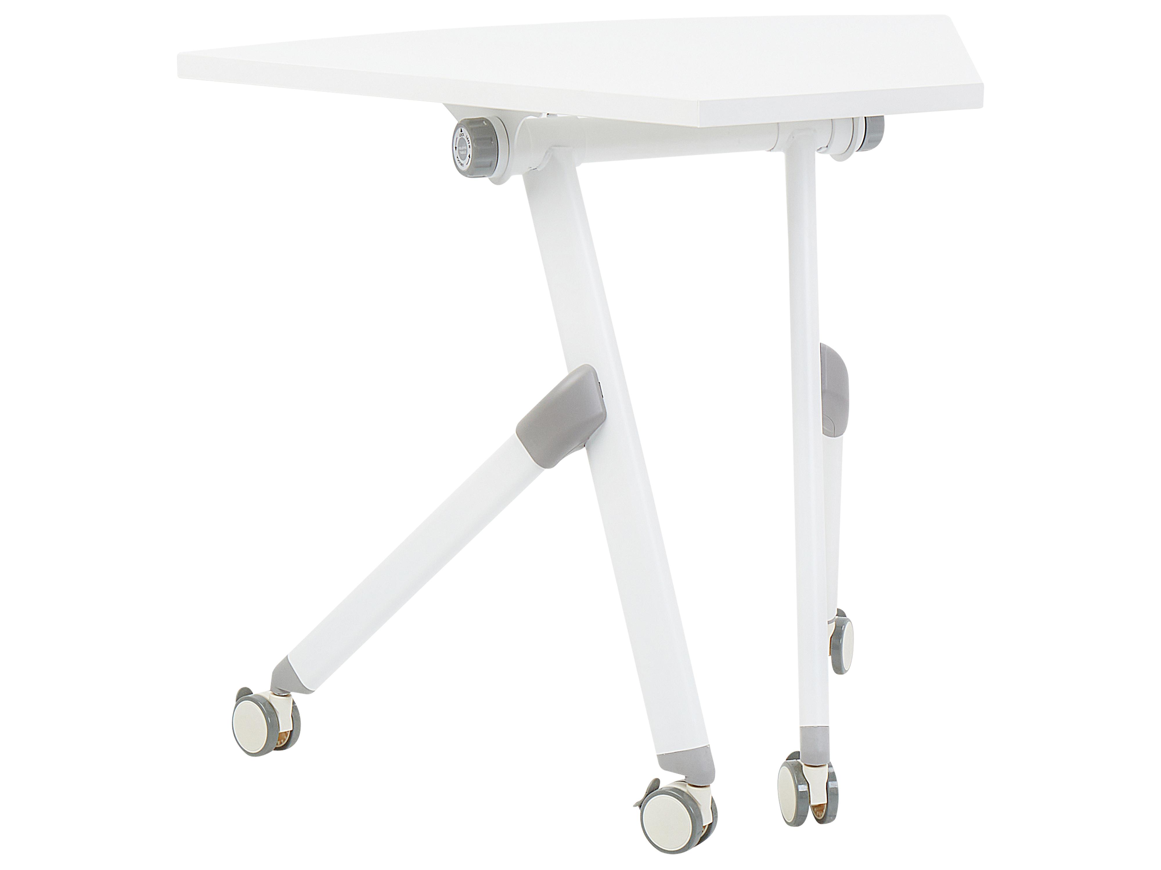 Foldable Corner Desk Module BENDI White 90 cm 64 cm