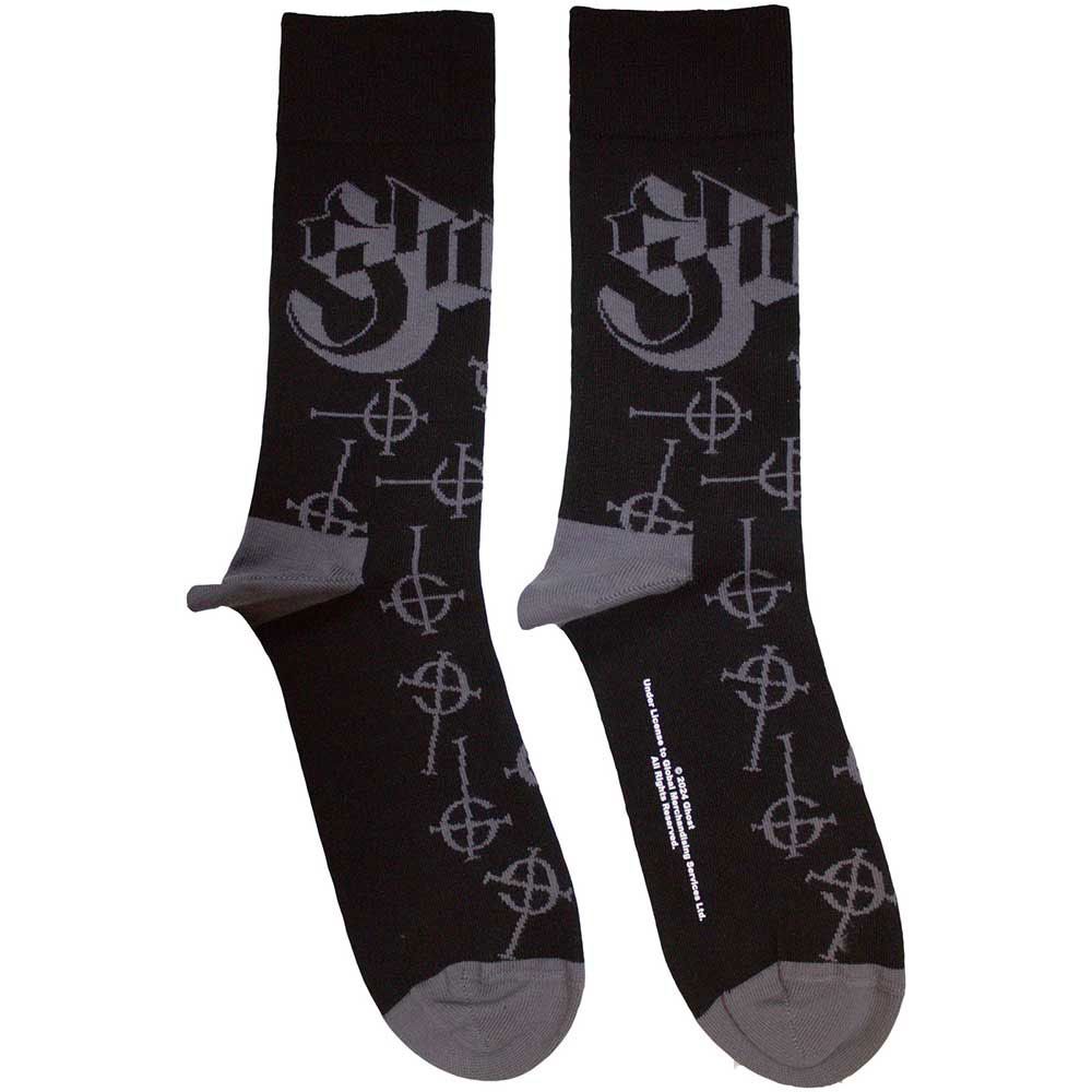 Ghost Symbol Pattern Womens Ankle Socks