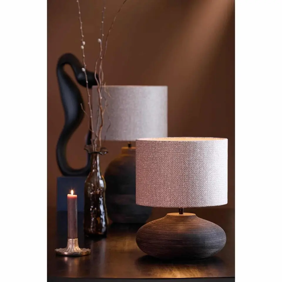 Lampvoet Khomai - Bruin - &Oslash;30x23cm