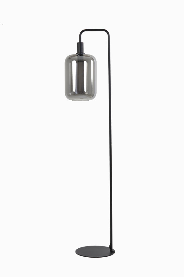 Light & Living - Vloerlamp LEKAR - 35.5x28x155cm - Grijs