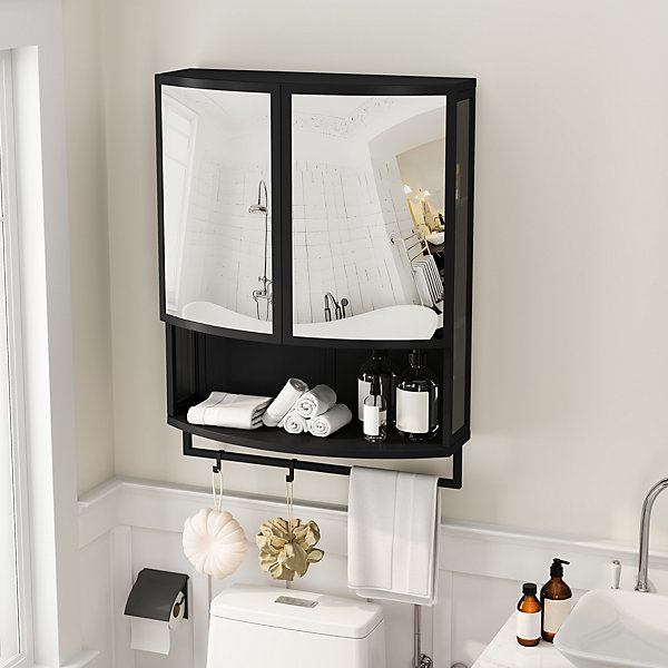 Meuble TV Bas Compact avec Portes et Rangement - Banc TV Design Imitation Bois Naturel Moderne, 160x39x49,5 cm - Blanc