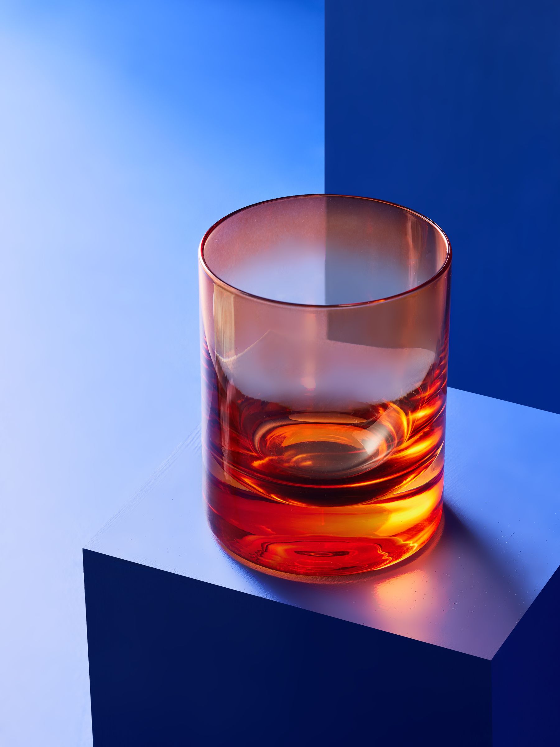 Juno Tumbler Glasses in Orange & Yellow