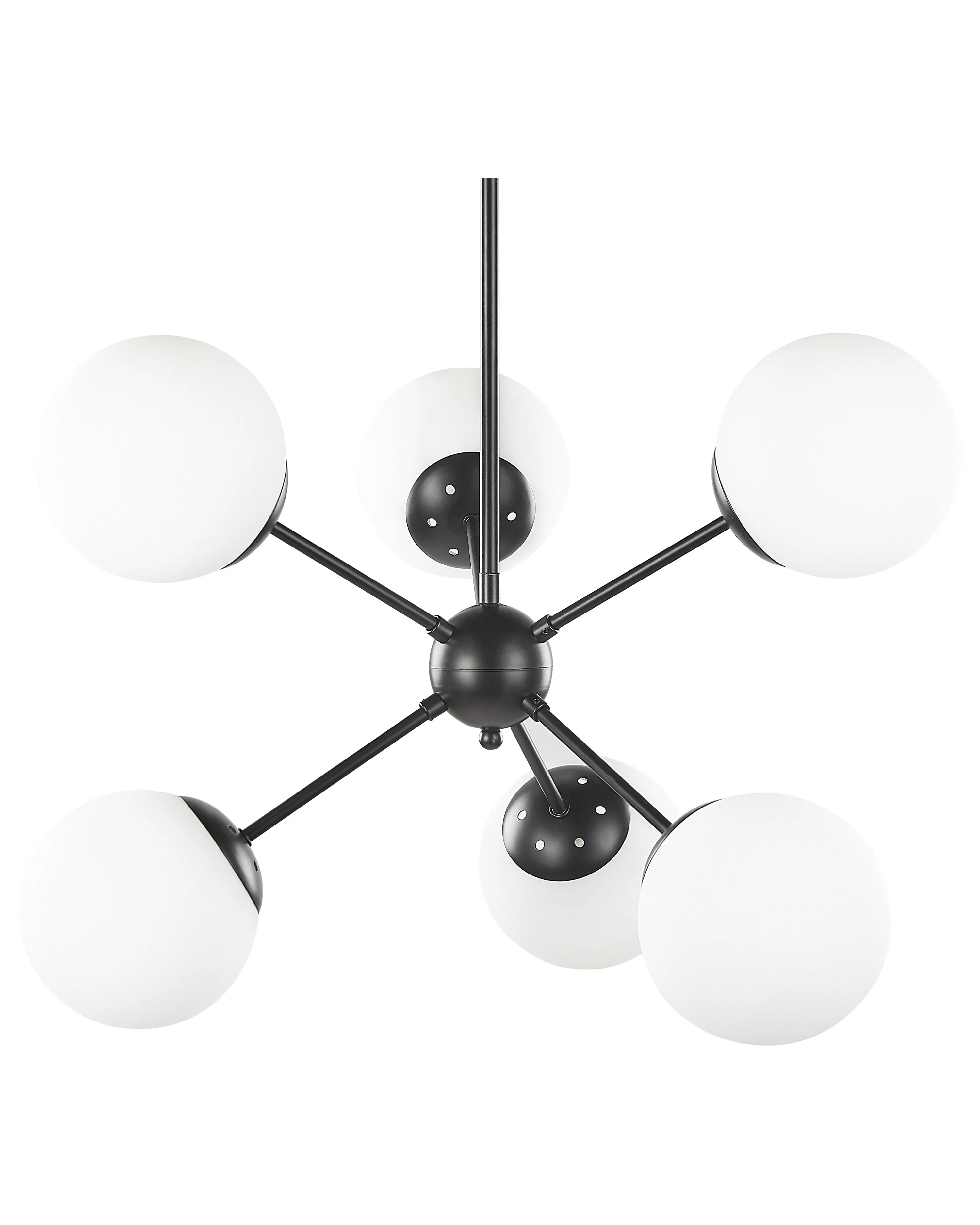 Ceiling Lamp ADAWRO Metal Black/ White