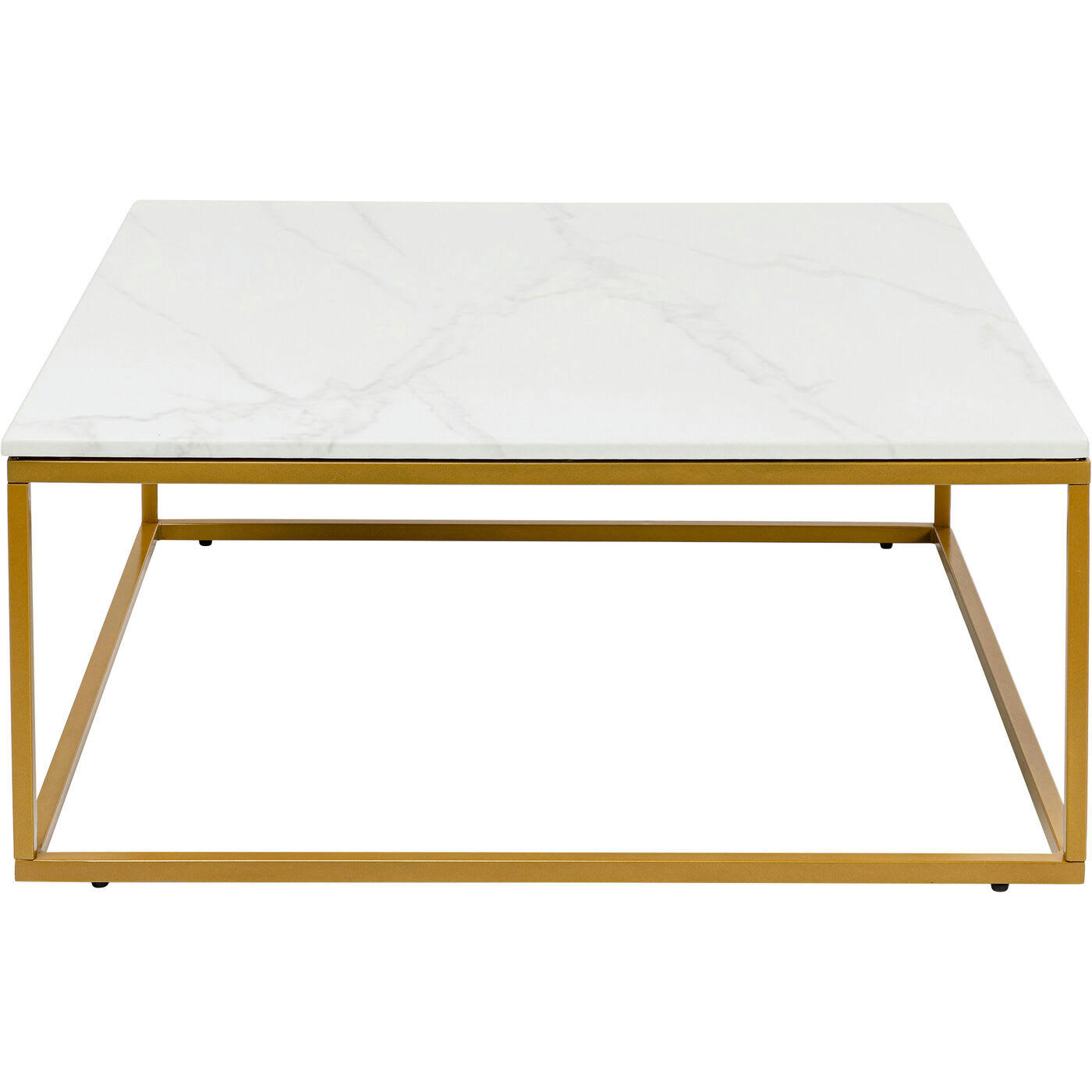 KEY WEST - Table basse Key West 90x90cm blanche Kare Design