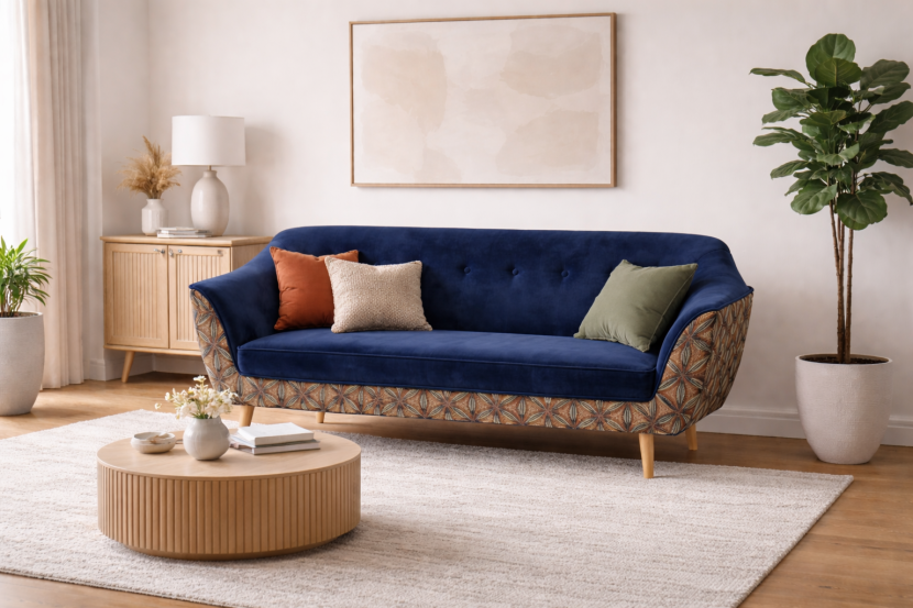 Sofa MELVI 2 osobowa riviera 81