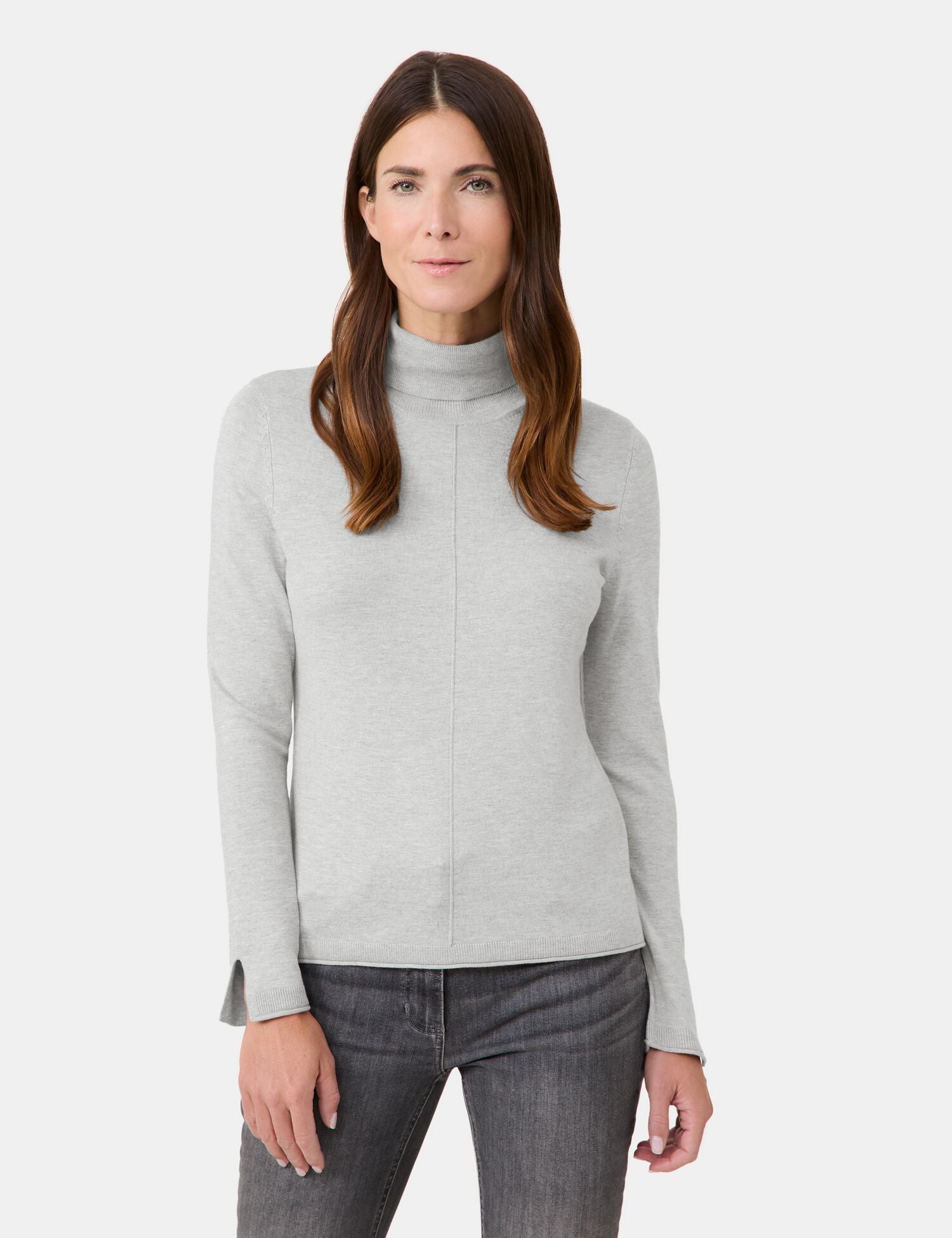 Knit Turtleneck - Grey