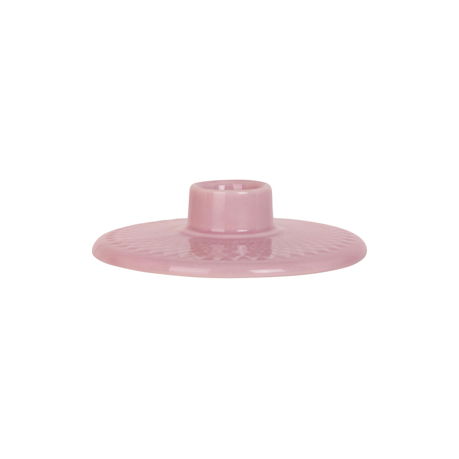Rhombe Color kronelysestage, rosa