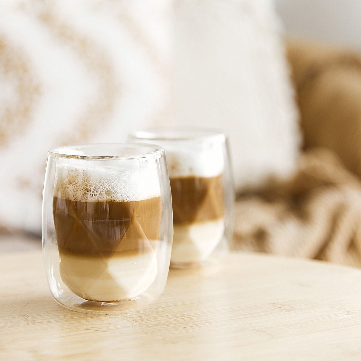 Zestaw szklanek CEMBRA MODERN z podwójną ścianką 280ml