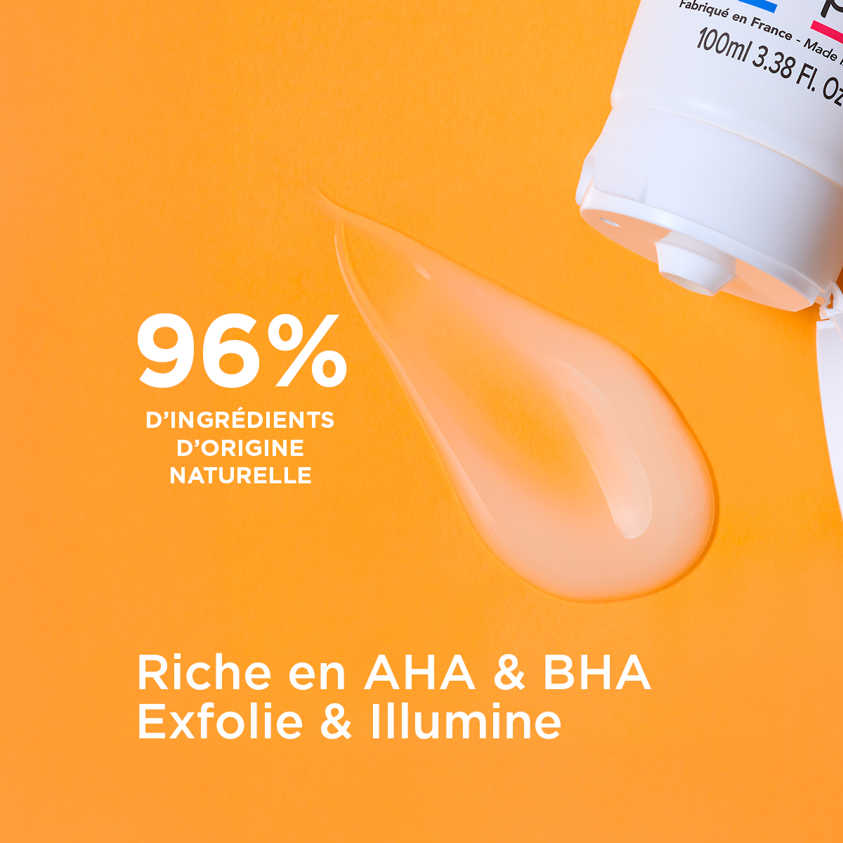 Hydratation & EclatMasque peeling coup d'éclat aux AHA et BHA 100 ml