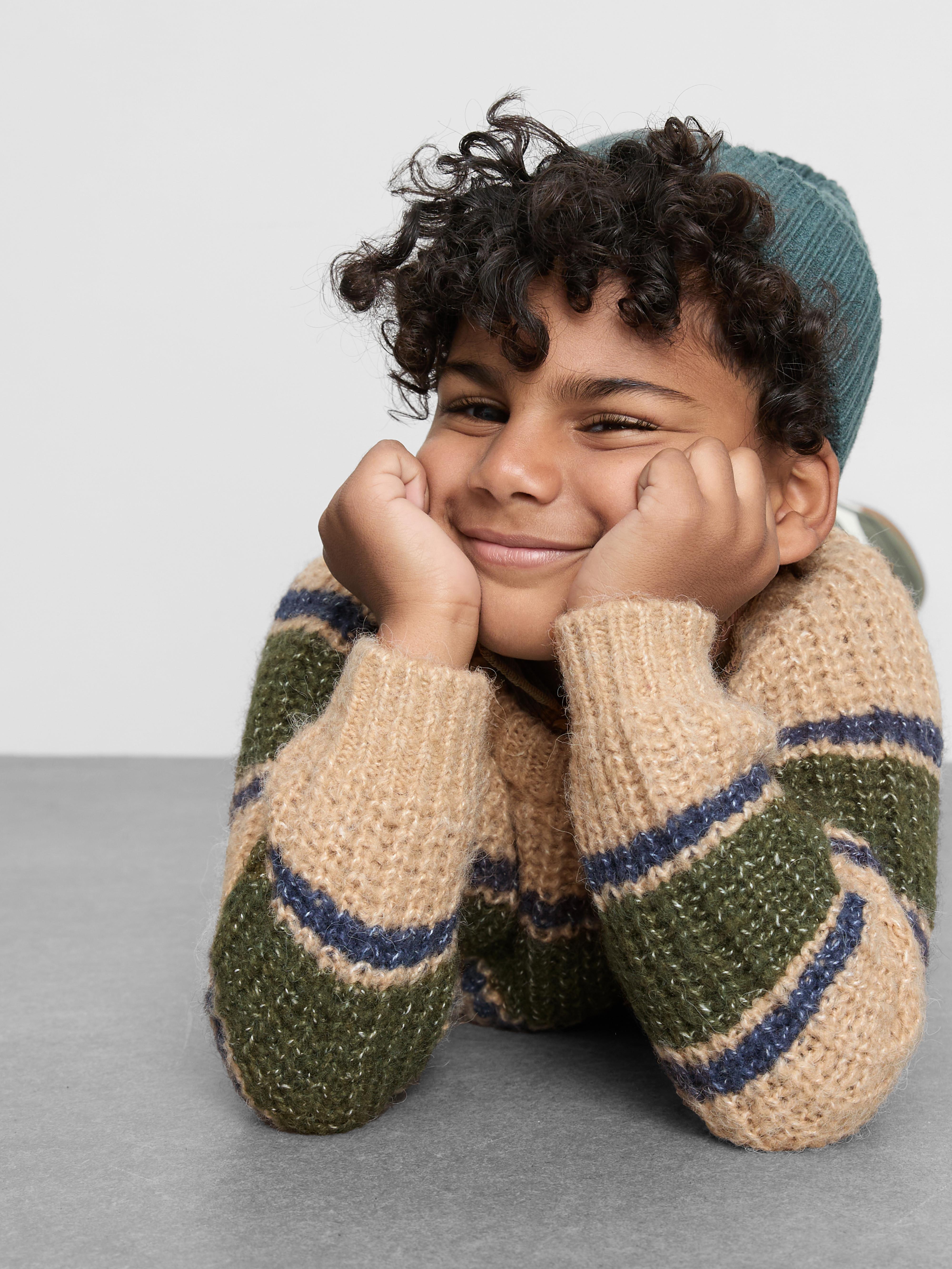 1.5-8yrs | The Edit Stripe Sweater