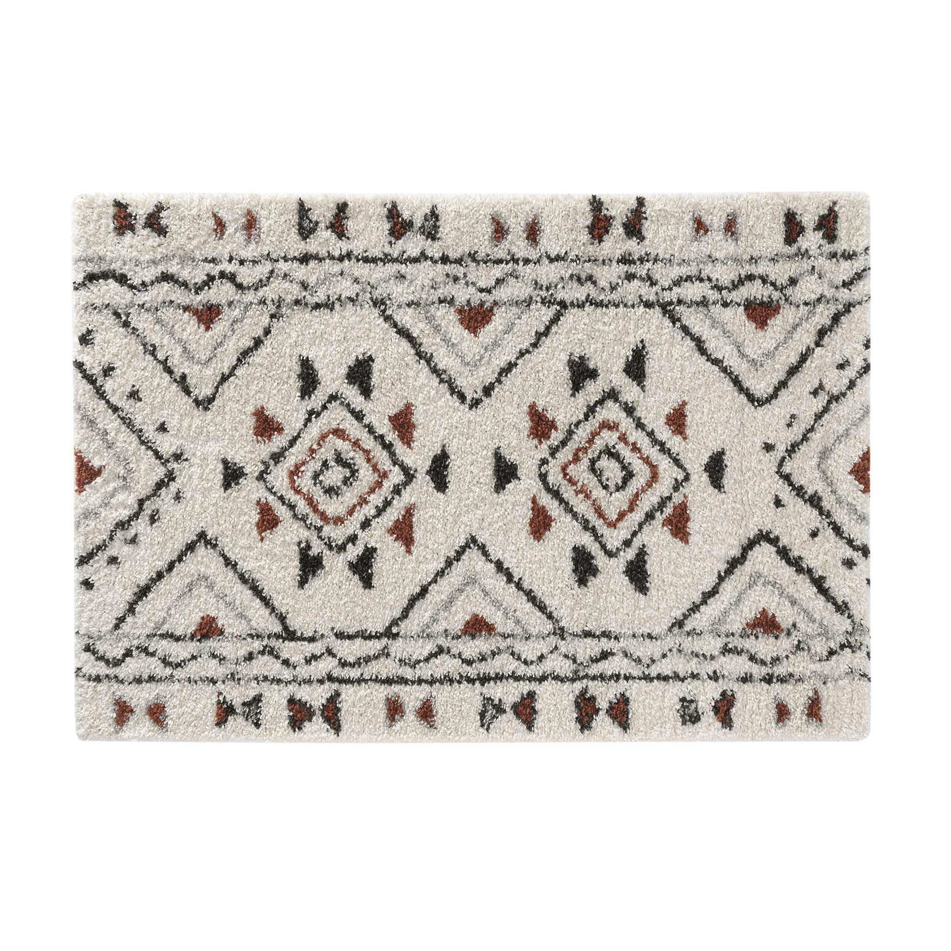 - Tapis rectangle 160x230cm saharienne beige