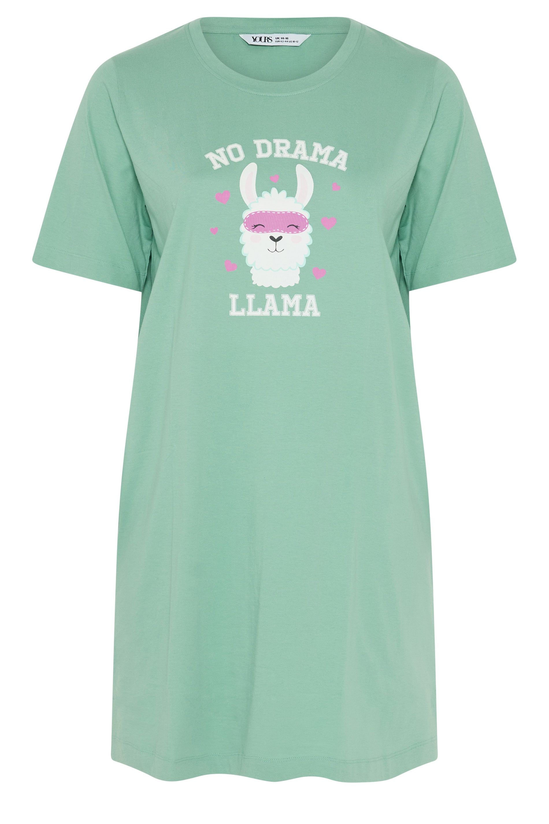 Yours Llama Side Split Nightdress