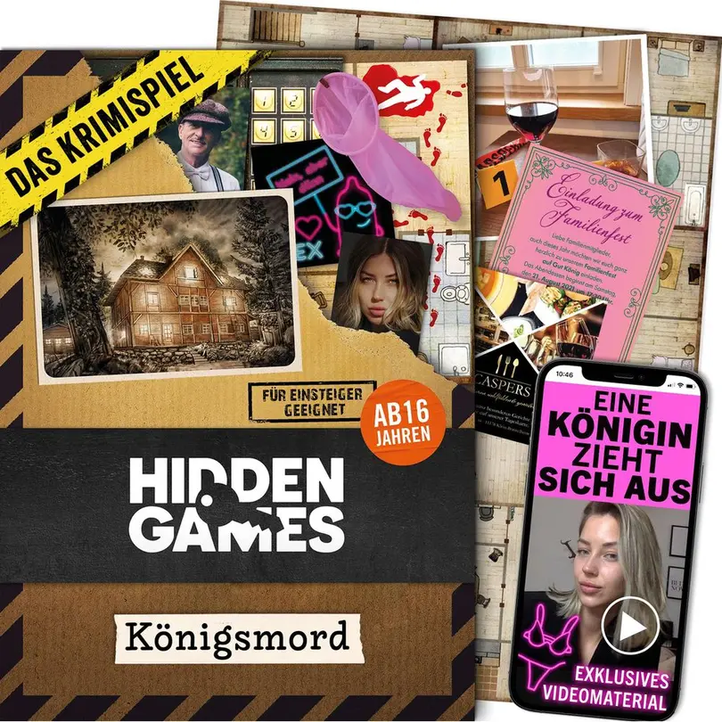 Brettspiel Murder Mystery