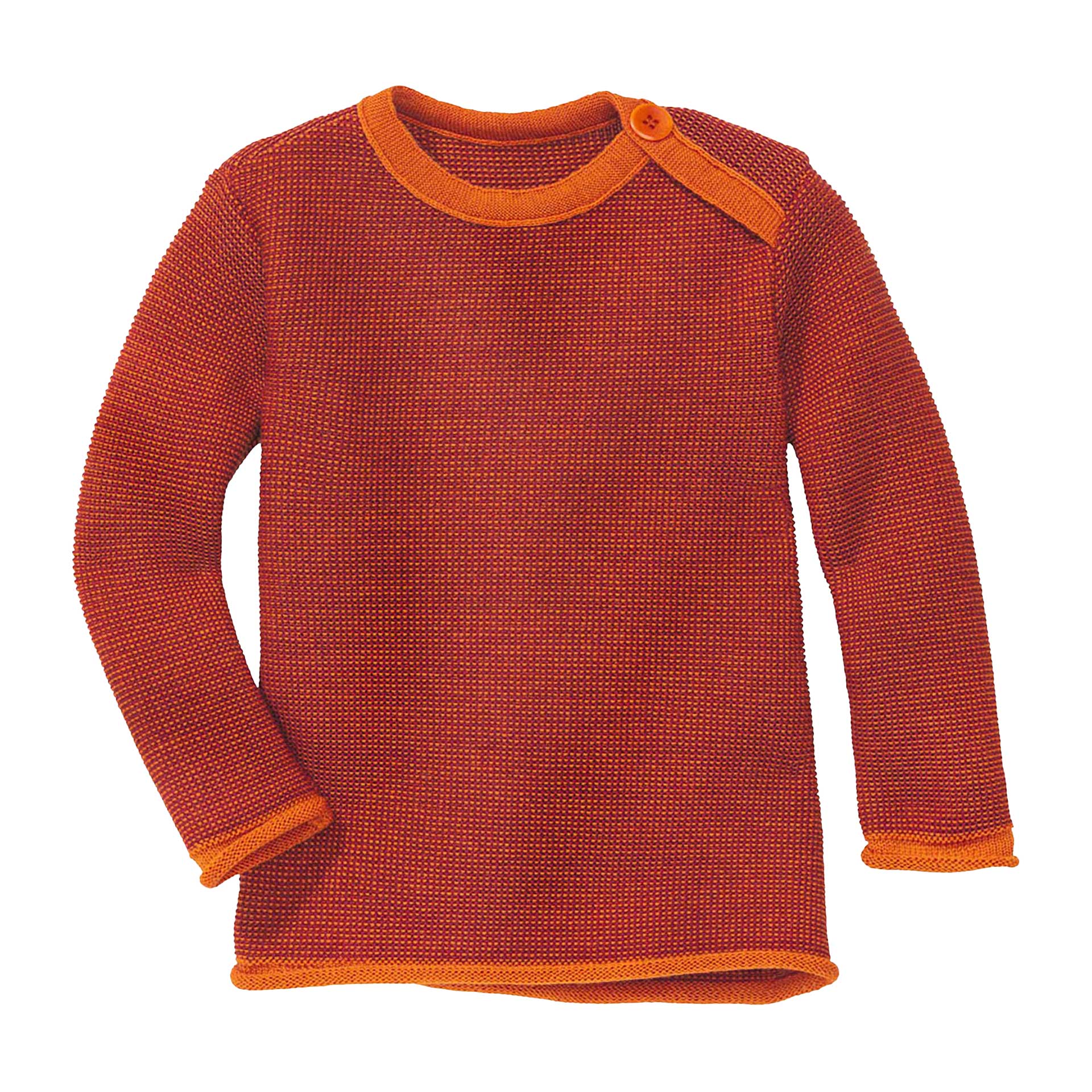 Melange-Pullover