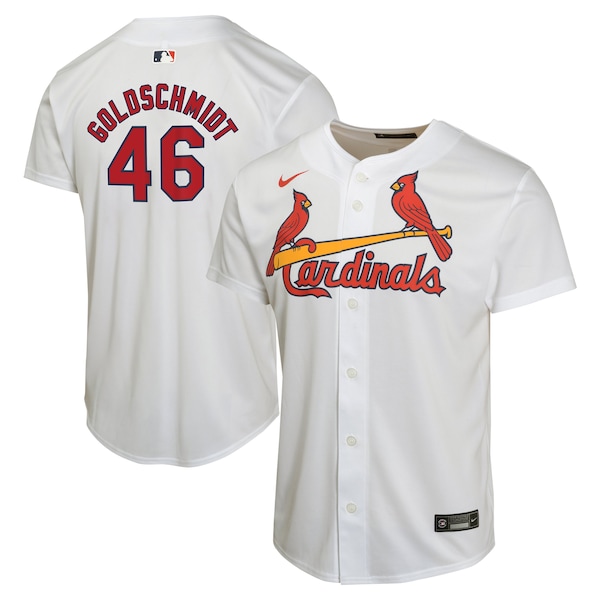 Paul Goldschmidt St. Louis Cardinals Nike Youth Home Game Player Jersey - White