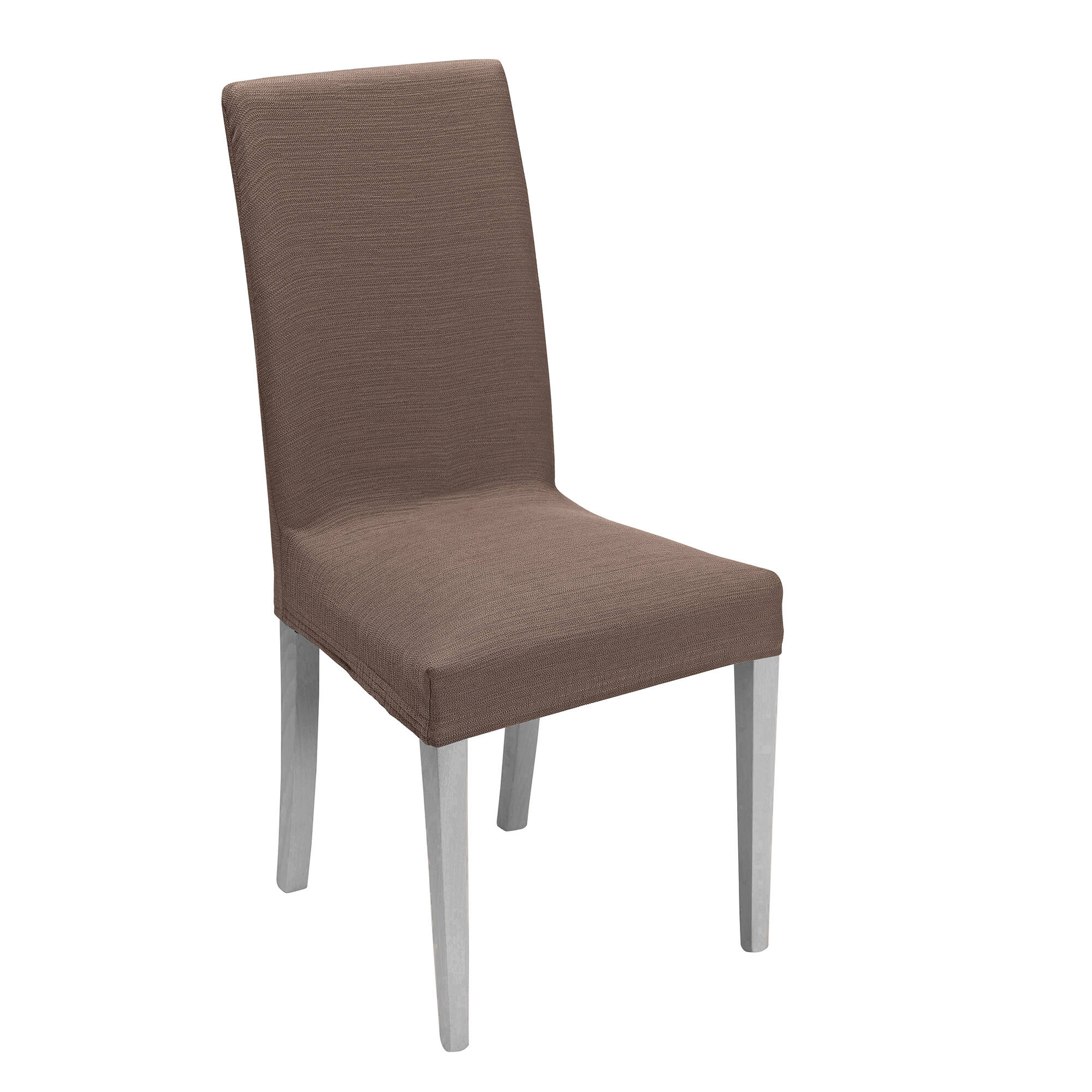 Housse chaise unie extensible - housse intégrale ou assise seule