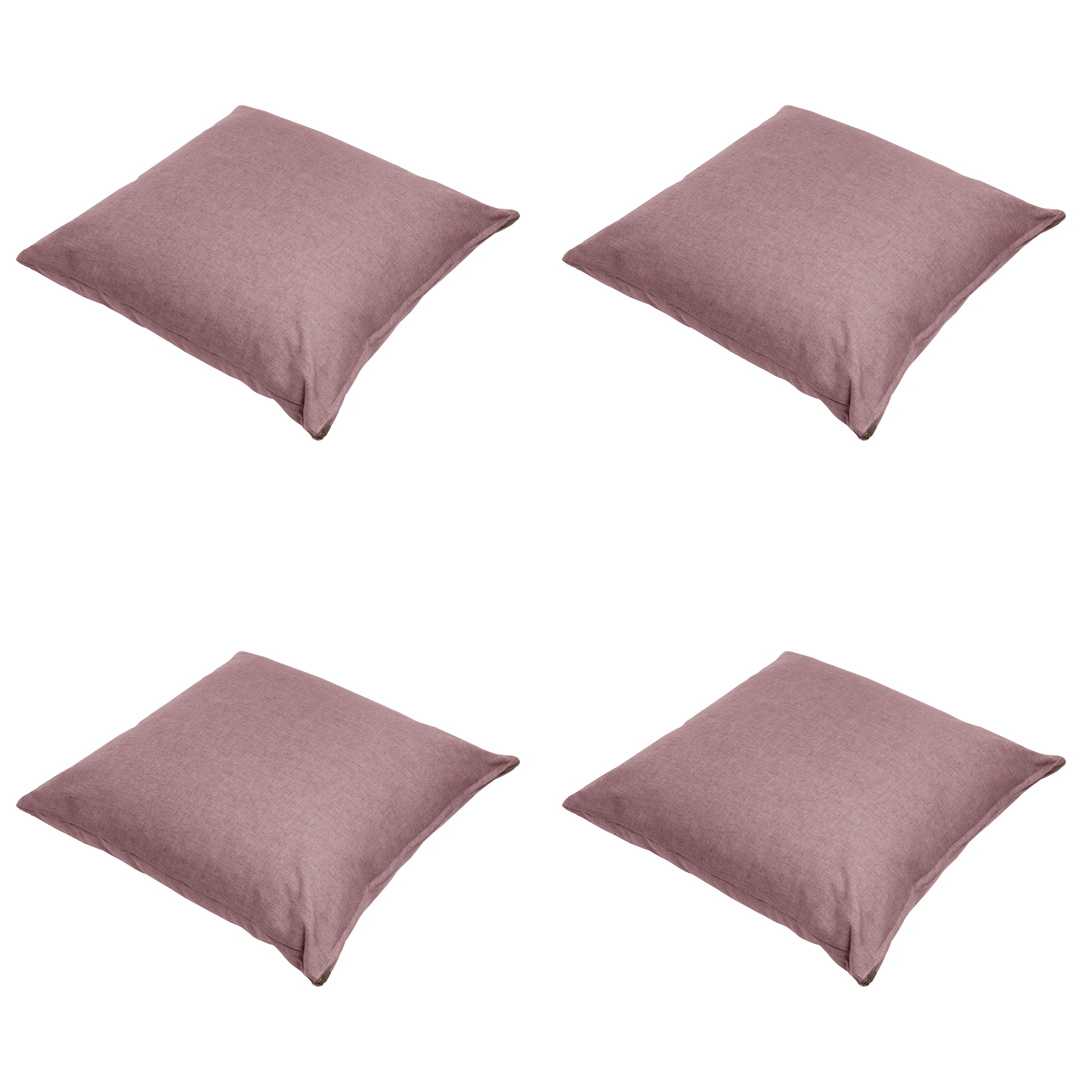 Madison sierkussen Best deal - roze - 45x45x10cm - set van 4